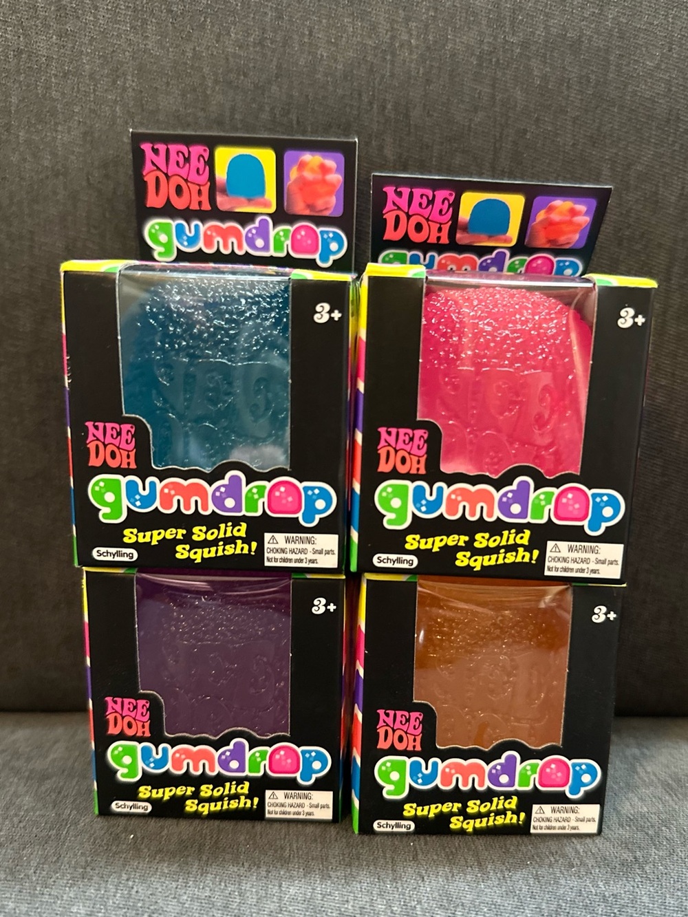 NeeDoh Gumdrop Bundle NWT (4 items)